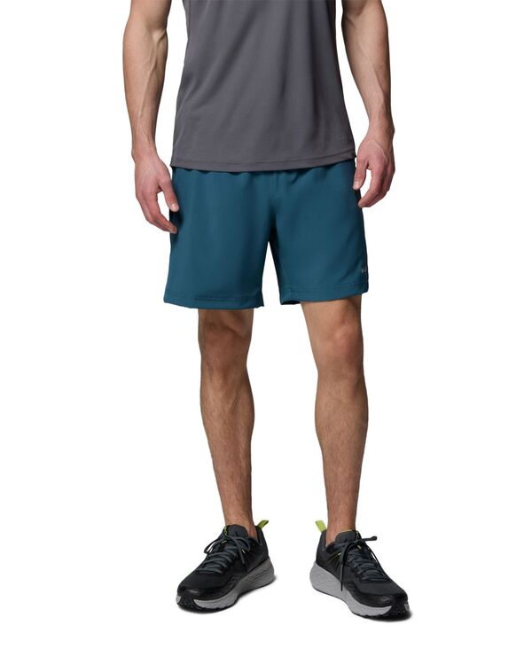コロンビア メンズ ボトムス 二分の一ズボン下・さる股引き 遊撃手ズボン下 Columbia Men\u0027s Vital Valley Regular-Fit Shorts Everblue