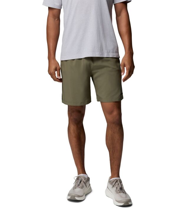 コロンビア メンズ ボトムス 二分の一ズボン下・さる股引き 遊撃手ズボン下 Columbia Men\u0027s Vital Valley Regular-Fit Shortstone Greenscape 緑であること