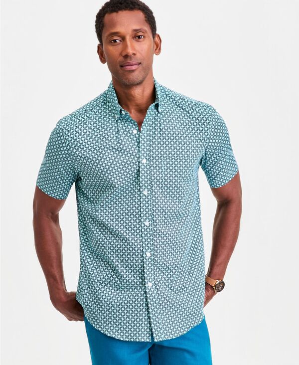 野球クラブお座敷 メンズ トップス プルオーバー 半袖 Club Roomen\u0027short-Sleeve Poplin Shirtibetan Stone 石ころ