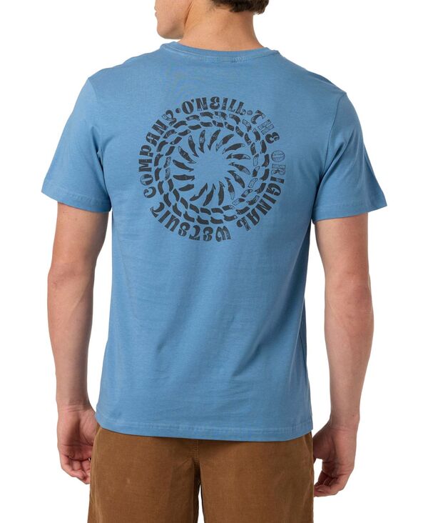 オニール メンズ トップス プルオーバー 半袖 O\u0027Neill Men\u0027s Navigate Short-Sleeve T-Shirt Captains Blue 青色