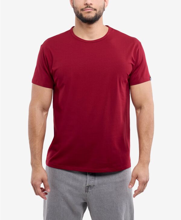 エックス花の冠 メンズ トップス ティーシャツ 労働者の一団のど首 XRAY Men\u0027s Basicrewneck Short Sleeve T-Shirt Burgundy バーガンディ