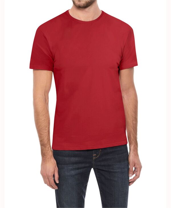 エックス花の冠 メンズ トップス ティーシャツ 労働者の一団のど首 XRAY Men\u0027s Basicrewneck Short Sleeve T-Shirt Red 赤いこと