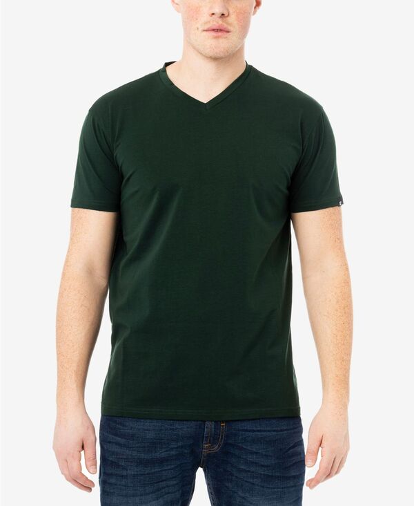 エックス花の冠 メンズ トップス ティーシャツ Vのど首 XRAY Men\u0027s Basic V-Neck Short Sleeve T-Shirt Hunter