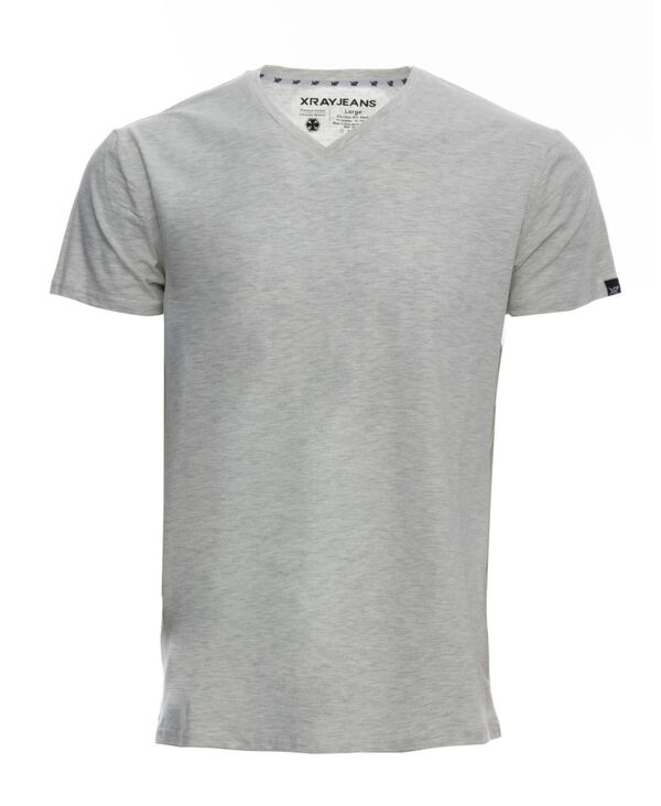 エックス花の冠 メンズ トップス ティーシャツ Vのど首 XRAY Men\u0027s Basic V-Neck Short Sleeve T-Shirt Oatmeal オートミール