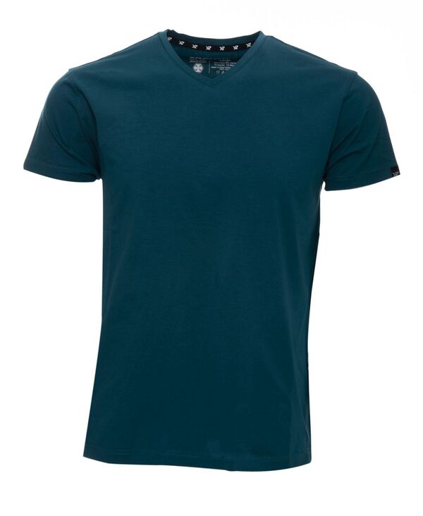 エックス花の冠 メンズ トップス ティーシャツ Vのど首 XRAY Men\u0027s Basic V-Neck Short Sleeve T-Shirteal ティール