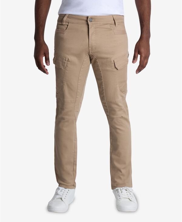 エックス花の冠 メンズ ボトムス 心地好いズボン下 カーゴパンツ XRAY Men\u0027slim-Fit Stretch Twill Cargo Pantstone 石ころ