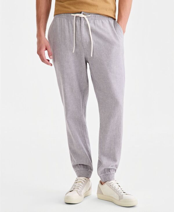 サンストーン メンズ ボトムス カジュアルパンツ リネン Sun + Stone Men's Devin Linen-Blend Jogger Pants Boulder Canyon｜ReVida 店