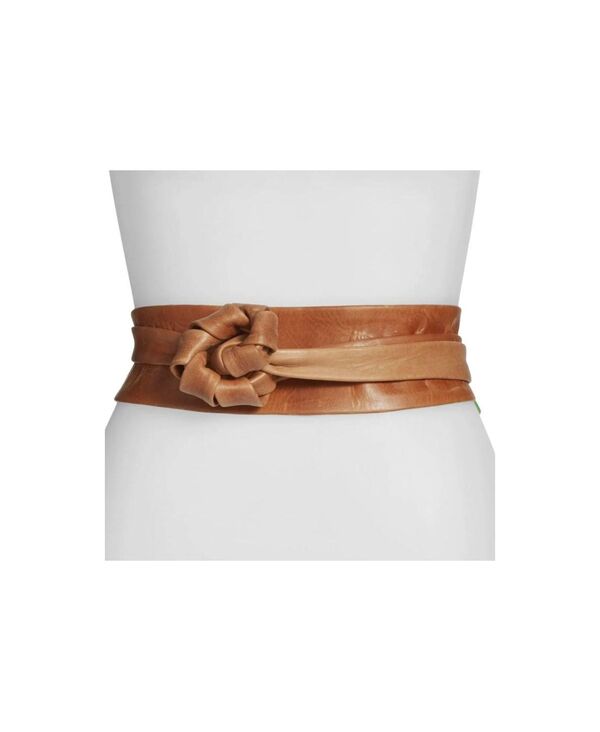 アダ レディース 佩び物 胴締め 足し加える大きさ ADA COLLECTION WOMEN CLASSIC WRAP BELT PLUSIZE Tan タン