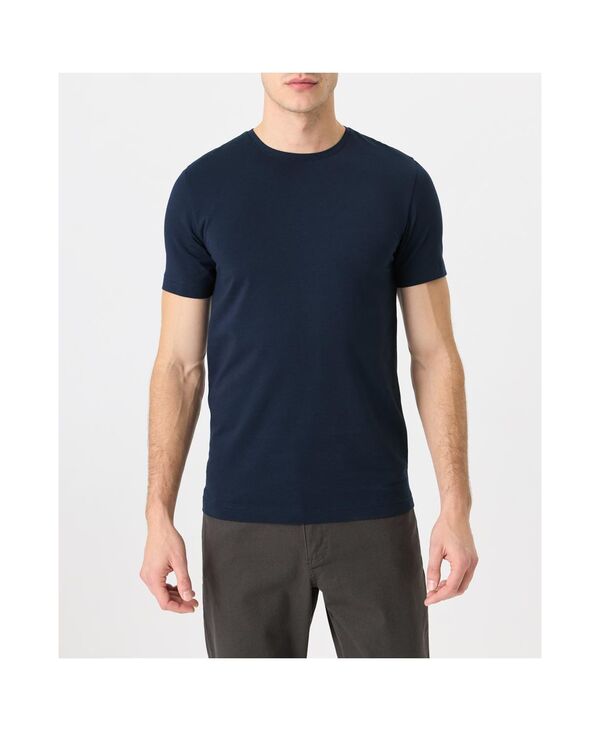 パクト メンズ トップス ティーシャツ 労働者の一団のど首 綿織物 Pact Men\u0027s Luxe Signature Slim Crew Neck Tee Made With Organicottonavy 米国海軍