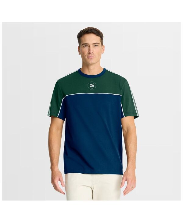 ファナティクス メンズ トップス ティーシャツ Fanatics Men\u0027s Blue/Green Milano Cortina 2026 Winter Circularetro T-Shirt Blue Green 青碧