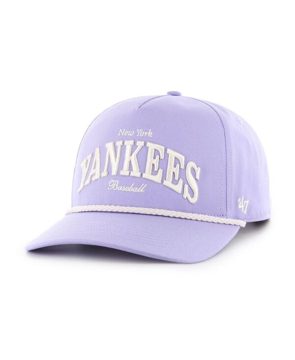 47 ブランド名 レディース 佩び物 かぶり笠 \u002747 Brand Women\u0027s Purple New York Yankees Gelato Hitch Rope Adjustable Hat Purple パープル