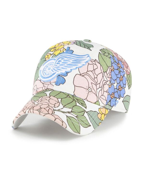 47 ブランド名 レディース 添え物 かぶり笠 \u002747 Brand Women\u0027s Detroit Red Wings Florentina Clean Up Adjustable Hat White Green 白いこと