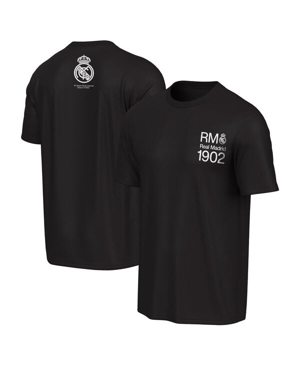 アウタースタッフ メンズ トップス プルオーバー Outerstuff Men\u0027s Black Real Madrid Registered T-Shirt Black 黒いこと