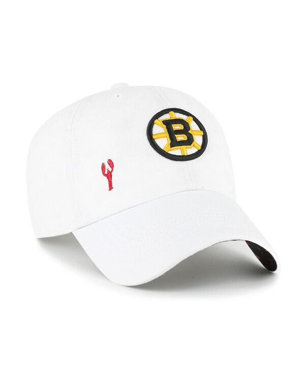47 ブランド名 レディース 添え物 かぶり笠 \u002747 Brand Women\u0027s White Boston Bruins Confetti Clean Up Adjustable Hat White 白いこと
