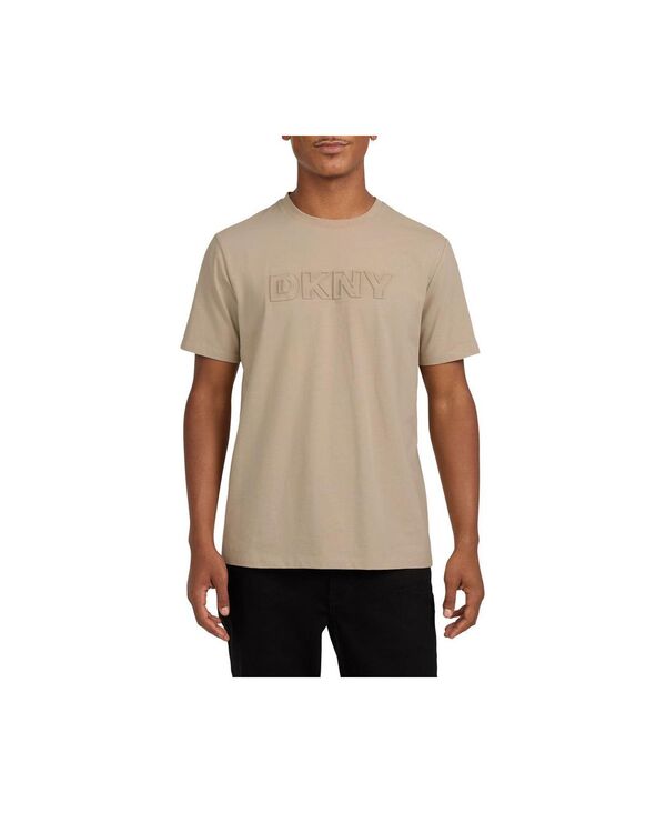 ダナ キャラン ニューヨーク州 メンズ トップス ティーシャツ DKNY Men\u0027s Fulton Tee Stone 石ころ