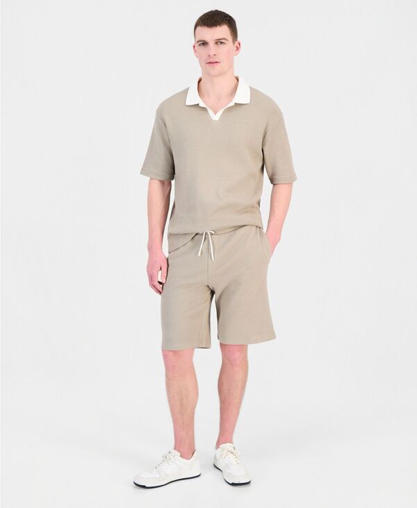 ゲス メンズ ボトムス 二分の一ズボン下・さる股引き 遊撃手ズボン下 GUESS Men\u0027s Jhonny Shorts IMPACT GREY 薄墨色