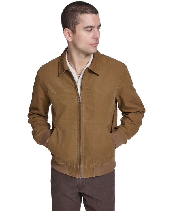 リーヴァイズジーンズ メンズ アウター 上衣・上衣 綿織物 Levi\u0027s Men\u0027s Cotton Western Bomber Jacket Brown 赤銅色