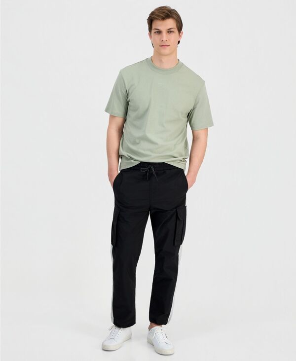ヒューゴボス メンズ ボトムス 心地よいズボン下 カーゴパンツ Hugo Boss Men\u0027s Colas Cargo Pants black 黒いこと
