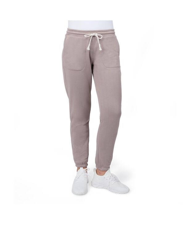 無償性 カントリー レディース ボトムス 心地好いズボン下 フリース Free Country Women\u0027s Cloud Fleece Athletic Jogger Taupewood