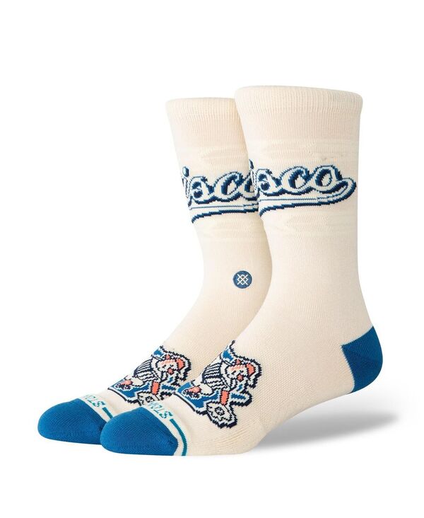 観点 メンズ アンダー御召しもの ソックス Stance Men\u0027s and Women\u0027s White Milwaukee Brewers 2026 City Connect Crew Socks White 白いこと