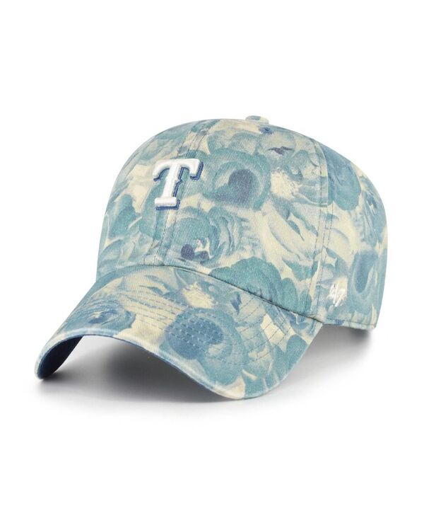 47 ブランド名 レディース 添え物 かぶり笠 \u002747 Brand Women\u0027s Blue Texas Rangers Gardenia Clean Up Adjustable Hat Blue 青碧