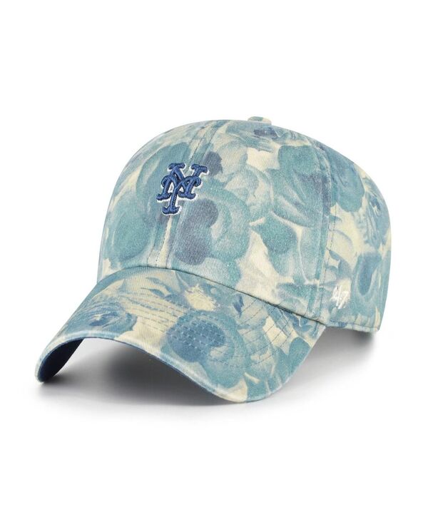 47 ブランド名 レディース 添え物 かぶり笠 \u002747 Brand Women\u0027s Blue New York Mets Gardenia Clean Up Adjustable Hat Blue 青碧