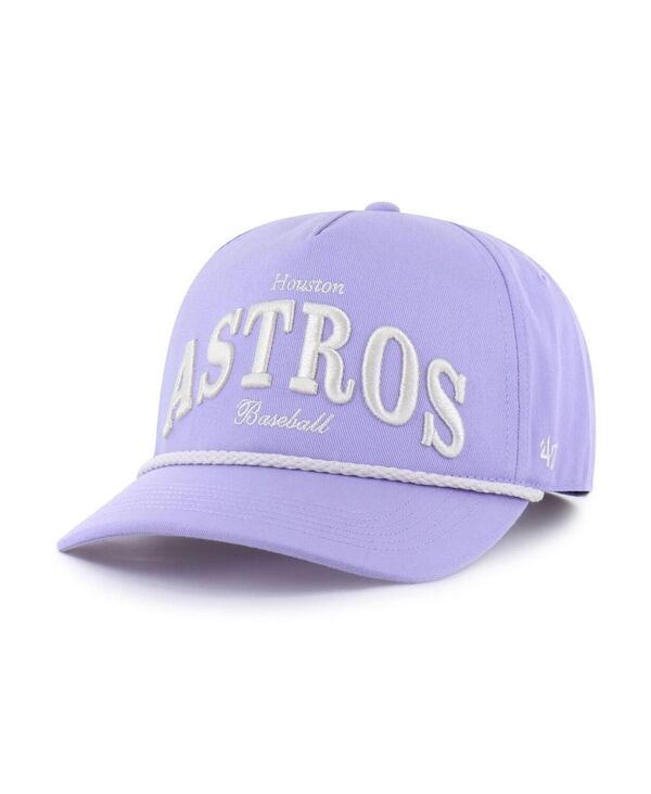 47 ブランド名 レディース 佩び物 かぶり笠 \u002747 Brand Women\u0027s Purple Houston Astros Gelato Hitch Rope Adjustable Hat Purple パープル