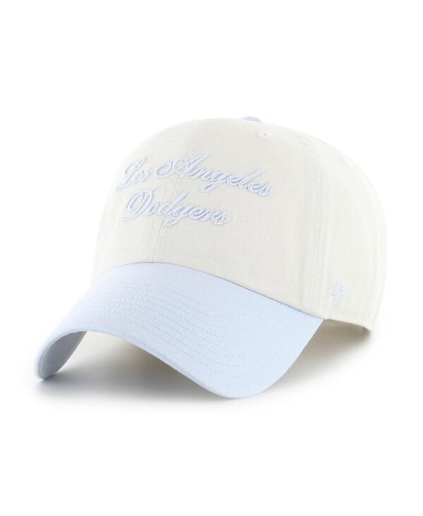 47 ブランド名 レディース 添え物 かぶり笠 \u002747 Brand Women\u0027s White/Light Blue Los Angeles Dodgers Gelato Two-Tone Clean Up Adjustable Hat White Light Blue 白いこと