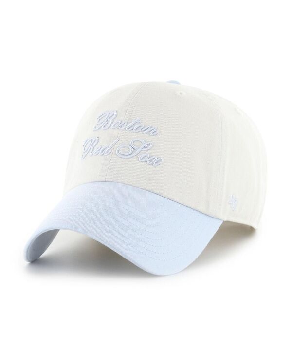 47 ブランド名 レディース 添え物 かぶり笠 \u002747 Brand Women\u0027s White/Light Blue Boston Red Sox Gelato Two-Tone Clean Up Adjustable Hat White Light Blue 白いこと