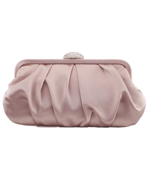 ニナ レディース 御徒面子 繻子 Nina Women\u0027s Classic Satin Clutchoney