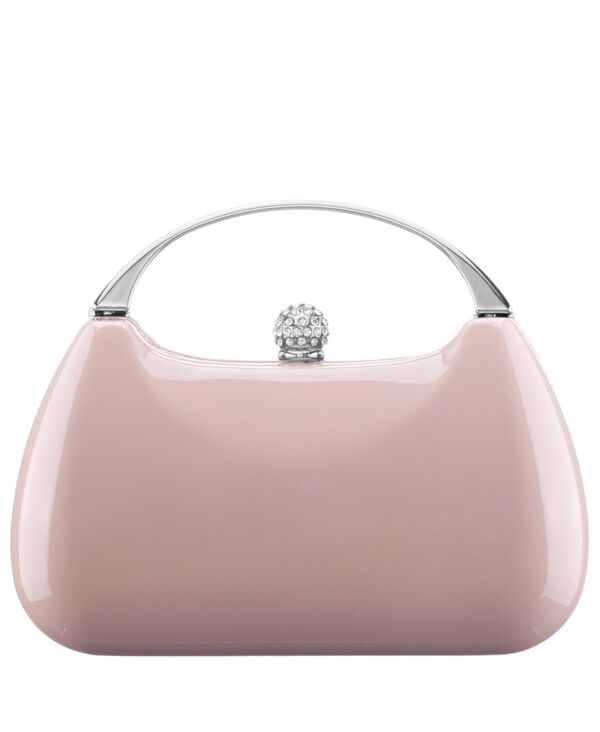 ニナ レディース 御徒面子 トール Nina Women\u0027s Metallic Minaudiere bag with Metal Handle Nude メタリック