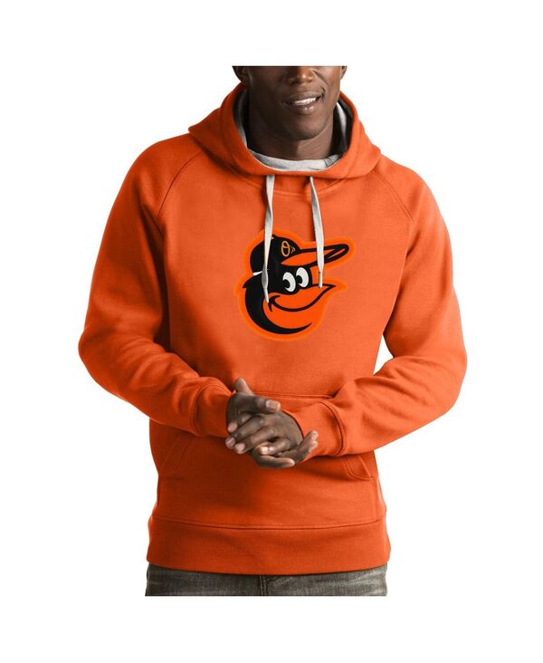 アンティグア メンズ アウター パーカー・スウェット Antigua Men\u0027s Orange Baltimore Orioles Victory Pullover Hoodie Orange オレンジ色