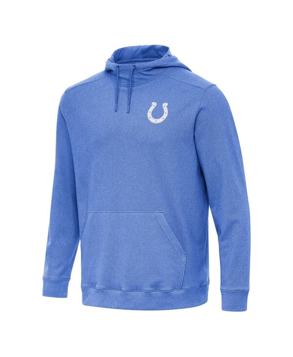 アンティグア メンズ アウター パーカー・スウェット Antigua Men\u0027s Heatheroyal Indianapolis Colts Cloud Pullover Hoodie Heatheroyal ギョリュウモドキ