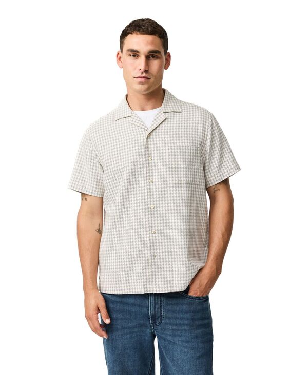 ロッドアンドグン メンズ トップス プルオーバー Rodd \u0026 Gunn Men\u0027s Resort Fit East Gore Short Sleeve Shirt Natural