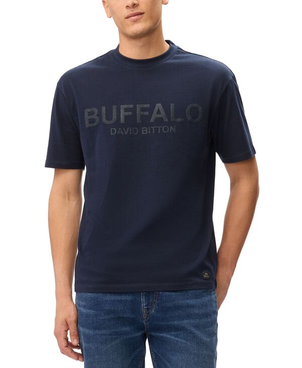 バッファロー・デイビッド・ビトン メンズ トップス ティーシャツ グラフィック Buffalo David Bitton Men\u0027s Navi Graphic T-shirt Navy 米国海軍