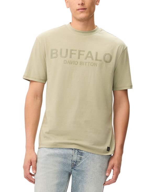 バッファロー・デイビッド・ビトン メンズ トップス ティーシャツ グラフィック Buffalo David Bitton Men\u0027s Navi Graphic T-shirt Seagrass
