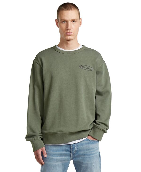 ジースター メンズ アウター パーカー・スウェット プルオーバー グラフィック G-Staraw Men\u0027s Graphic Sweatshirt Orphus