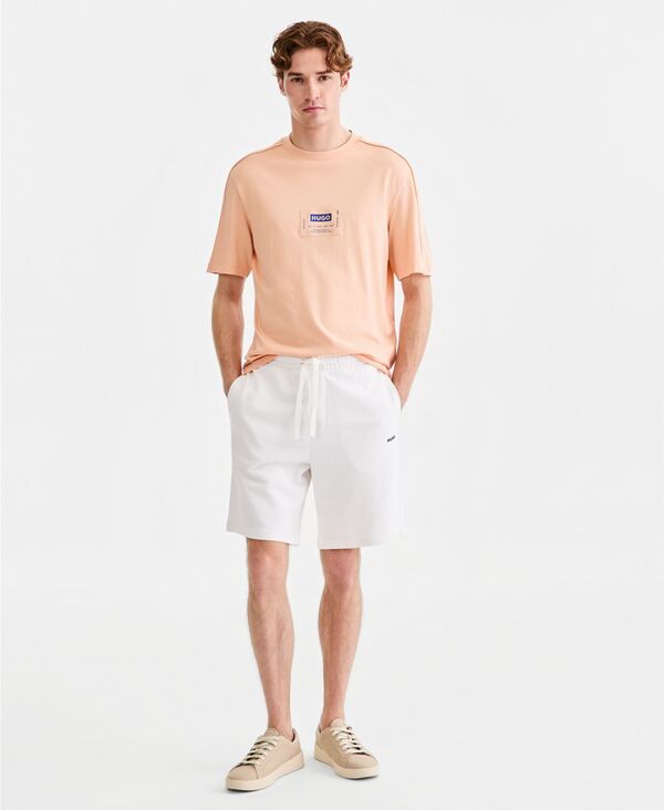 ヒューゴボス メンズ ボトムス ハーフパンツ・ショーツ ショートパンツ Hugo Boss Men's Dayono Drawstring Shorts natural｜ReVida 店 14,045円