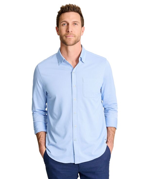 トッミーバハマ メンズ トップス プルオーバー 長袖 Tommy Bahama Men\u0027s New San Lucio Stretch Long-Sleeve Shirt Rip Tide