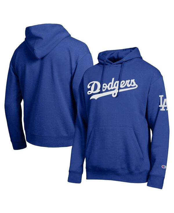 はやりっ児 メンズ アウター パーカー・スウェット Champion Men\u0027s Royalos Angeles Dodgers All Star Wordmark Hoodie Royal