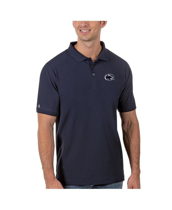 アンティグア メンズ トップス スポーツシャツ Antigua Men\u0027s Navy Penn State Nittany Lions Legacy Pique Polo Navy 米国海軍