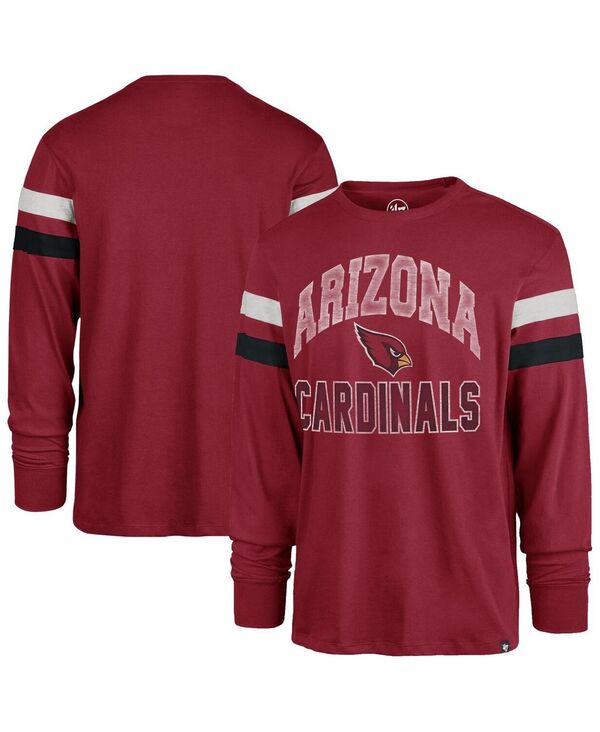 47 ブランド名 メンズ トップス ティーシャツ \u002747 Brand Men\u0027s Cardinal Arizona Cardinals Irving Long Sleeve T-Shirt Cardinal