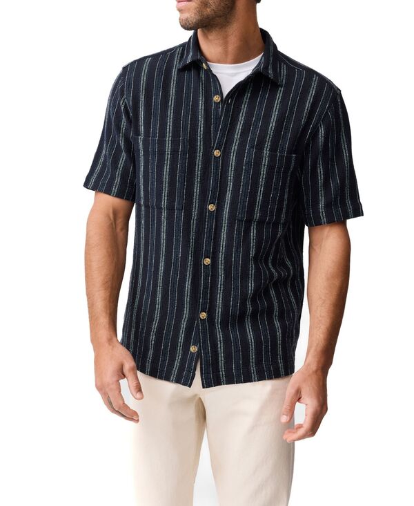 ロッドアンドグン メンズ トップス シャツ Rodd & Gunn Men's Harley Shirt Midnight｜ReVida 店 33,020円