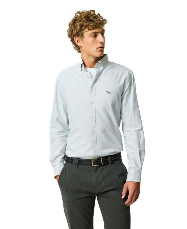 ロッドアンドグン メンズ トップス プルオーバー オックスフォード 綿織物 Rodd \u0026 Gunn Men\u0027s Gunn Oxford Crossing Sport Fit Cotton Shirt Fern