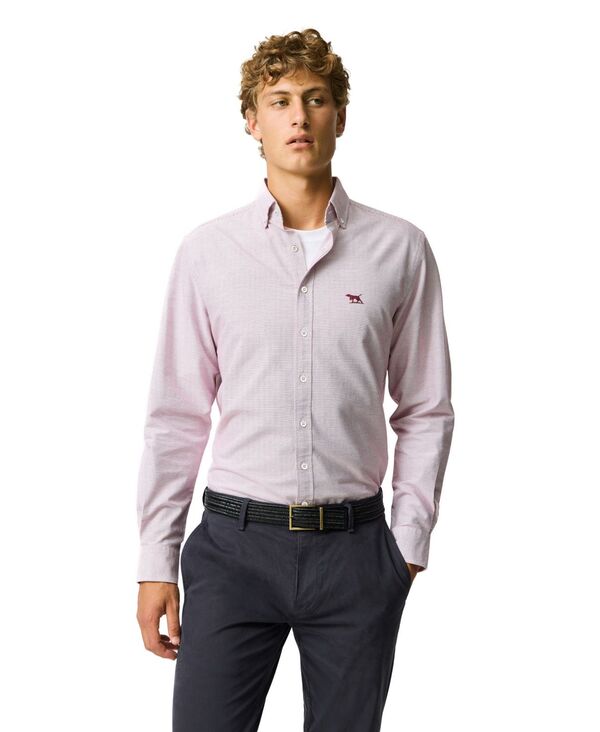 ロッドアンドグン メンズ トップス プルオーバー オックスフォード 綿織物 Rodd \u0026 Gunn Men\u0027s Gunn Oxford Crossing Sport Fit Cotton Shirt Poppy