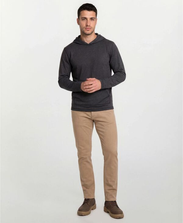 ビンテージ 1946 メンズ アウター パーカー・スウェット 長袖 Vintage 1946 Men\u0027s Light Weight Performance Long-Sleeve Hoodie Charcoal 暗灰色