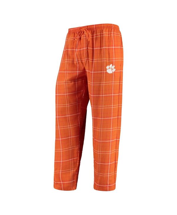 コンセプツ 運動競技 メンズ ボトムス 心地よいズボン下 Conceptsport Men\u0027s Orange/White Clemson Tigers Ultimate Flannel Pants Orange White 白いこと