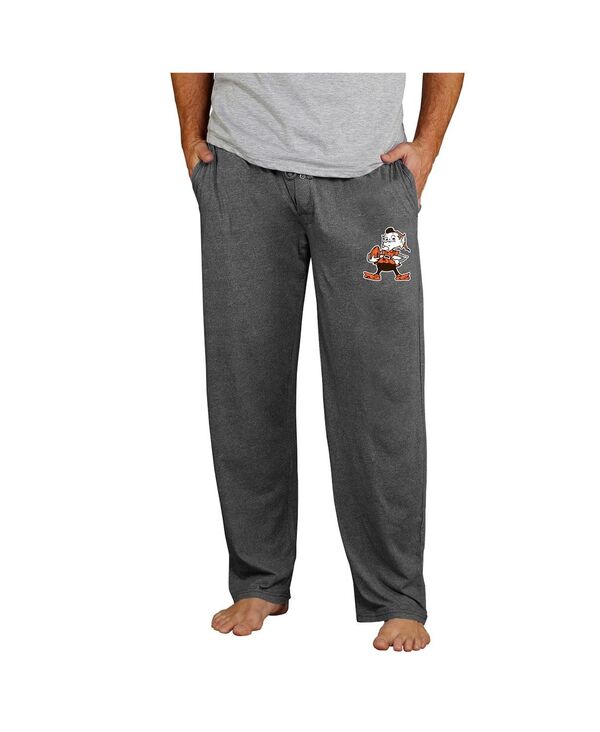 コンセプツ 運動競技 メンズ ボトムス 心地よいズボン下 編み物 Conceptsport Men\u0027s Charcoal Cleveland Browns Retro Quest Knit Pants Charcoal 濃灰色