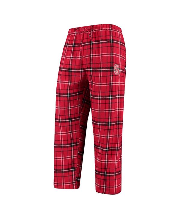 コンセプツ 運動競技 メンズ ボトムス 心地よいズボン下 Conceptsport Men\u0027s Red/Black NC State Wolfpack Ultimate Flannel Pants Red Black 黒いこと