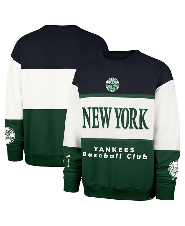 47 ブランド名 メンズ アウター パーカー・スウェット ティーシャツ マキシ フリース \u002747 Brand Men\u0027s Greenew York Yankees Tee Up Maximalist Fleece Sweatshirt Green 緑であること